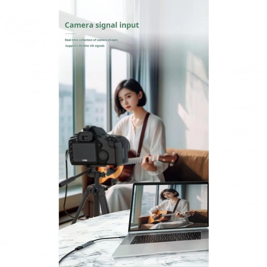 CR06 USB 3.0 to Hdmi 1080p60Hz - 4K30Hz Video Capture Görüntü Yakalama Kartı