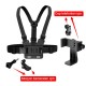 CR09 Göğüs Kemeri Telefon Tutucu VLOG/POV Tüm Aksiyon Kameraları ile Uyumlu