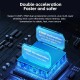 CR12 Type-C 3.1'den Type-C 3.1'e 2.5” HDD/SSD Harici Disk Kutusu Tak-Çalıştır, 6TB Destekli, Aletsiz Kurulum, LED Göstergeli, Windows ve Mac Uyumlu