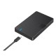 CR12 Type-C 3.1'den Type-C 3.1'e 2.5” HDD/SSD Harici Disk Kutusu Tak-Çalıştır, 6TB Destekli, Aletsiz Kurulum, LED Göstergeli, Windows ve Mac Uyumlu