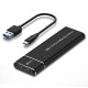 Cr18 10 Gbps Harddisk Kutusu NVMe M.2 SSD PCI-E OTG Çevirici Adaptör USB 3.1 Type-C Gen2