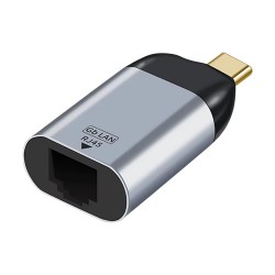 CR22 M-ac-Book Thunderbolt Uyumlu Type-C 3.1'den 1000Mbps 1Gbps Ethernet RJ45 Çevirici Adaptör