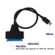 Cr30 Type-C 3.1 Sata Kablosu 2,5 İnç SSD HDD Sabit Disk Dönüştürücü 5Gbps Hızında Çevirici Adaptör Max 3TB