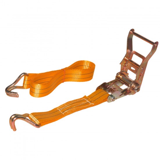 Safeset SG-40 35mm 1,5 İnç Spanzet 6 Mt 1000-2000daN 8 mm Çift J Kanca 1.1 Yük Gerdirme Halatı