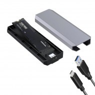 Cr34 10 Gbps Harddisk Kutusu NVMe M.2 SSD PCI-E OTG Çevirici Adaptör USB 3.1 Type-C Gen2
