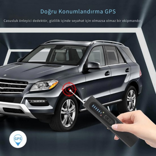 Apera X13 Gizli Kamera Dedektörü, Gizli Cihaz GPS Dedektörü, Gizlilik Koruyucu RF Kablosuz Sinyal Tarayıcı