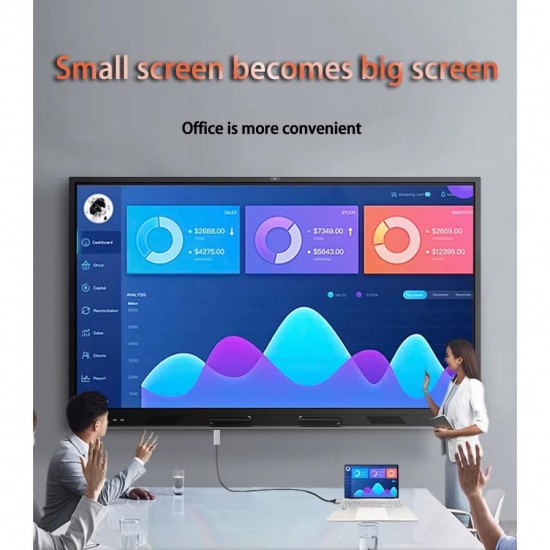 Cr36 Switch 2 için Görüntü Aktarıcı Adaptör Çevirici Type-C 3.1'den HDMI HDTV 4K 60Hz PD 100W Şarj 2 Metre Kablo Thunderbolt 3 Uyumlu