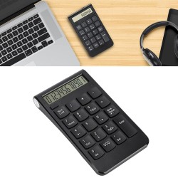 CR43 2'si 1 Arada Kablosuz Bluetooth ve 2.4 Ghz Bağlantı Nümerik Klavye ve Hesap Makinesi Keypad NumLock Numped