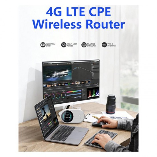 M10 Pro 4G LTE Taşınabilir Cep Wi-Fi 6 Modem Router - Renkli LCD Ekranlı Mobil Hotspot SIM Kartlı M10 Pro 4G LTE Taşınabilir Cep Wi-Fi 6 Modem Router - Renkli LCD Ekranlı Mobil Hotspot SIM Kartlı