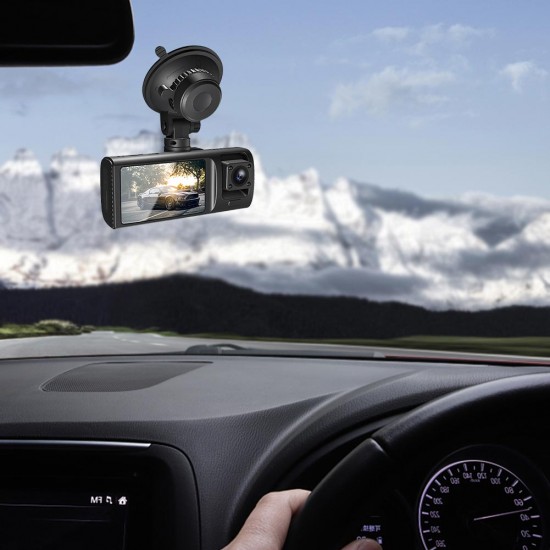 CR50 3 Kameralı Araç İçi Kamera Seti – 2.0 inç IPS Ekran, Full HD 1080P Ön / Kabin / Arka Kamera, Park Modu, G-Sensör & Gece Görüş Destekli Dash Cam CR50 3 Kameralı Araç İçi Kamera Seti – 2.0 inç IPS Ekran, Full HD 1080P Ön / Kabin / Arka Kamera, Park Modu, G-Sensör & Gece Görüş Destekli Dash Cam