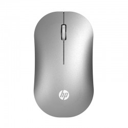 HP DM10 Bluetooth 3.0/5.0 & 2.4GHz Kablosuz Çift Modlu Mouse – Ultra İnce, Sessiz Tıklama, Nano USB Alıcılı Ergonomik Mouse (Gümüş)