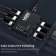 CR54 5 Girişli 1 Çıkışlı 4K Ultra HD Uzaktan Kumandalı HDMI Switch Çoğaltıcı – Otomatik Geçişli Çoklu HDMI Dağıtıcı