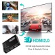 CR54 5 Girişli 1 Çıkışlı 4K Ultra HD Uzaktan Kumandalı HDMI Switch Çoğaltıcı – Otomatik Geçişli Çoklu HDMI Dağıtıcı