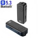 M06 Yaka Klipsli Bluetooth 5.3 Ses Alıcı ve Verici Adaptör Transmitter Receiver – LCD Dijital Ekranlı & Micro Kart Destekli TV PC Araç 3.5mm Aux RCA Kablo M06 Yaka Klipsli Bluetooth 5.3 Ses Alıcı ve Verici Adaptör Transmitter Receiver – LCD Dijital Ekranlı & Micro Kart Destekli TV PC Araç 3.5mm Aux RCA Kablo