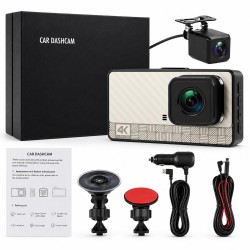 Onezero 1153 4K UHD Ultra Gece Görüşlü Wi-Fi Araç Kamera Seti – Ön 4K + Arka 1080P Kamera, 3" IPS Ekran, ADAS & BSD Sürüş Asistanı Onezero 1153 4K UHD Ultra Gece Görüşlü Wi-Fi Araç Kamera Seti – Ön 4K + Arka 1080P Kamera, 3" IPS Ekran, ADAS & BSD Sürüş Asistanı