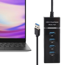 Onezero ZR248 4 Portlu USB Hub Çoklayıcı (1x USB 3.0 + 3x USB 2.0) – 1.2 Metre Kablolu Masaüstü Dağıtıcı Adaptör Onezero ZR248 4 Portlu USB Hub Çoklayıcı (1x USB 3.0 + 3x USB 2.0) – 1.2 Metre Kablolu Masaüstü Dağıtıcı Adaptör