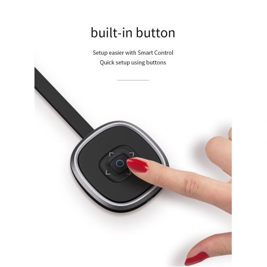 G20 Kablosuz Ekran Yansıtma Cihazı HDMI Dongle 5G Wi-Fi Görüntü Alıcı - iOS ile Uyumlu, Android, Windows & macOS ile Uyumlu