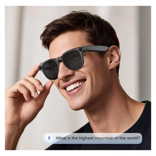 Cy03 Akıllı Kamera ve Sesli Bluetooth Gözlük – Wi-Fi / BT Bağlantılı, Kamera & Ses Kayıtlı Smart Glasses Cy03 Akıllı Kamera ve Sesli Bluetooth Gözlük – Wi-Fi / BT Bağlantılı, Kamera & Ses Kayıtlı Smart Glasses