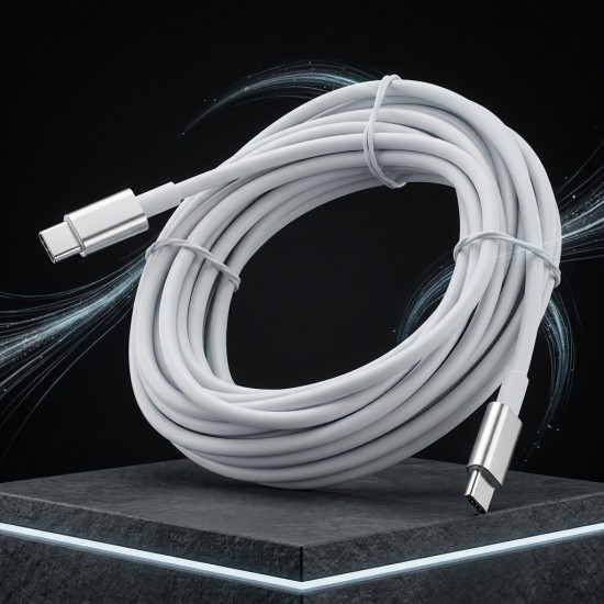 Cr73 100W Power Delivery Type-C'den Type-C'ye Hızlı Şarj ve Data Kablosu Cr73 100W Power Delivery Type-C'den Type-C'ye Hızlı Şarj ve Data Kablosu