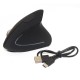 CR74 Ergonomik Dikey Şarjlı Çift Modlu Mouse (Bluetooth 5.0 + 2.4GHz USB Alıcı, 800-1600 DPI)