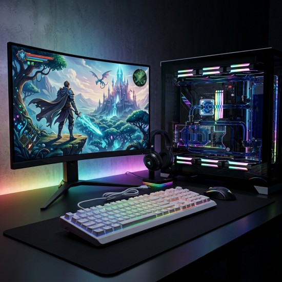 G500X YILIMA 98 Tuşlu Rainbow RGB Işıklı Kablolu Mekanik Hisli Gaming Klavye (Döner Topuzlu Ses & Işık Kontrolü) G500X YILIMA 98 Tuşlu Rainbow RGB Işıklı Kablolu Mekanik Hisli Gaming Klavye (Döner Topuzlu Ses & Işık Kontrolü)