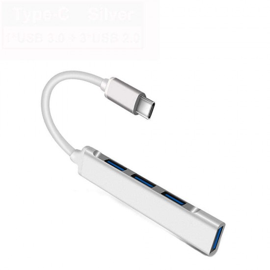 Apera TR-94 USB C 4 in 1 HUB Type-C to 4x USB A 3.0 Port Adaptör
