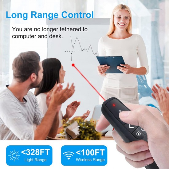 Apera TR-98 Powerpoint Kablosuz Sunum Kumandası Lazerli