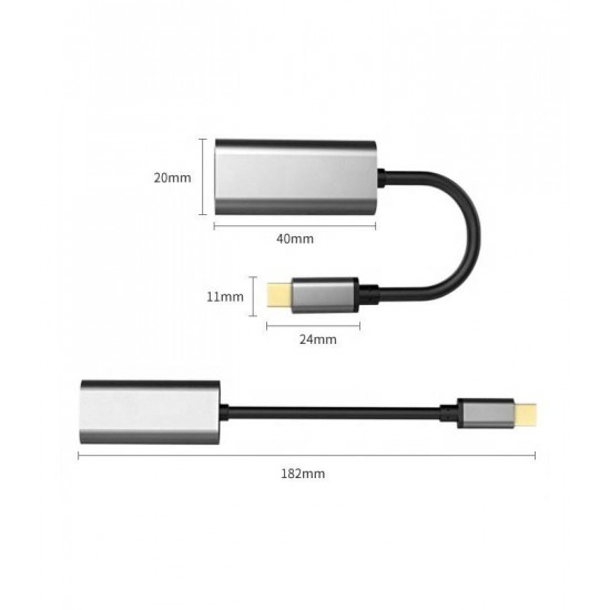 Apera GN-05 Type-C to 4K HDMI Dijital AV Adaptörü Thunderbolt 3 