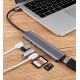 Apera TR-35 7 Port MacBook Uyumlu HUB Type-C to 4K HDTV - 2x USB3.0 - 2x USB C PD - Micro SD ve SD Kart Okuyucu