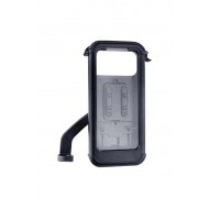 NR14 Motosiklet Telefon Tutucu Waterproof Su Geçirmez Ayna Montajlı Dokunmatik Ekranlı