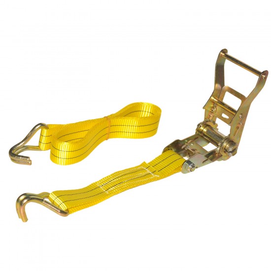 Safeset SG40 35 Takım 1 Koli 35mm 1,5 İnç Spanzet 6 Mt 2000daN 8 mm Çift J Kanca 1.1 Yük Gerdirme Halatı